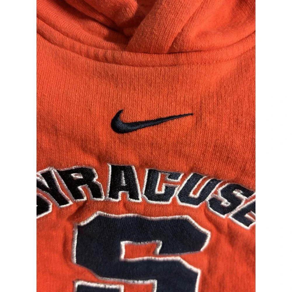 Nike Syracuse Orange Kids Hoodie Sweatshirt Orange Blue Youth Size 6